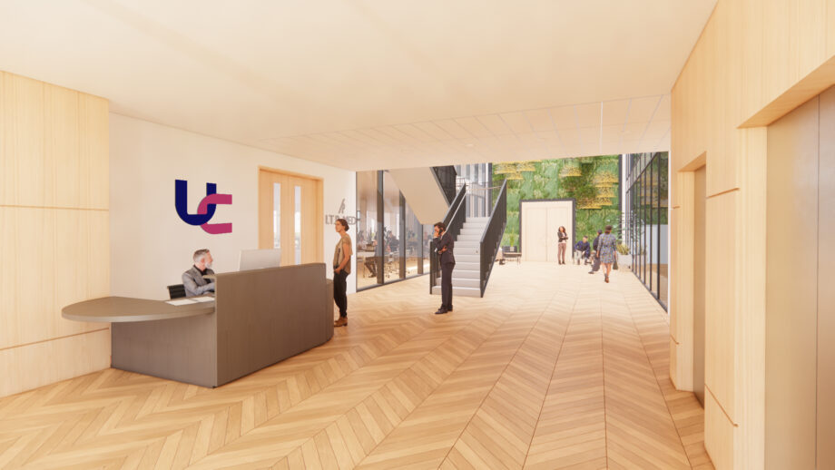 Phase 3 Visualisations - Atrium, Office and Laboratory spaces