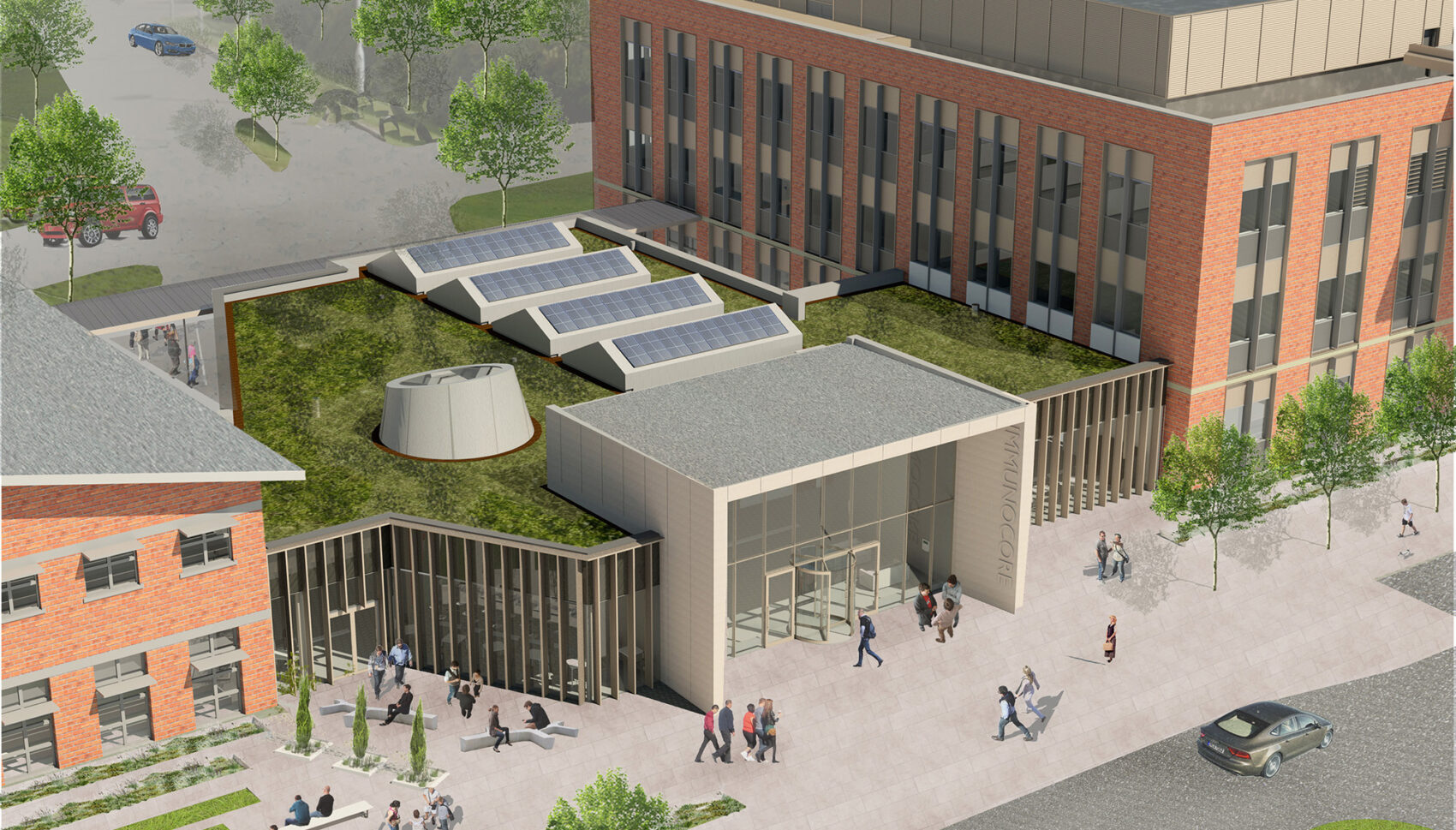 Hub Building for Immunocore Projects Nicholas Hare Architects